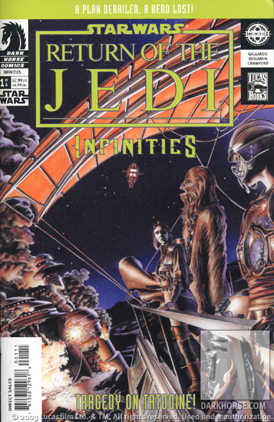 Cover for Star Wars: Infinities - Return of the Jedi #1 (of 4) (00-224)