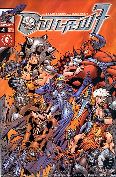 Cover for Outlaw 7 #1 (of 4) (00-438)