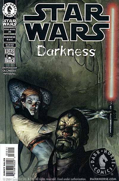 Cover for Star Wars #35: Darkness (Part 4 of 4) (00-473)