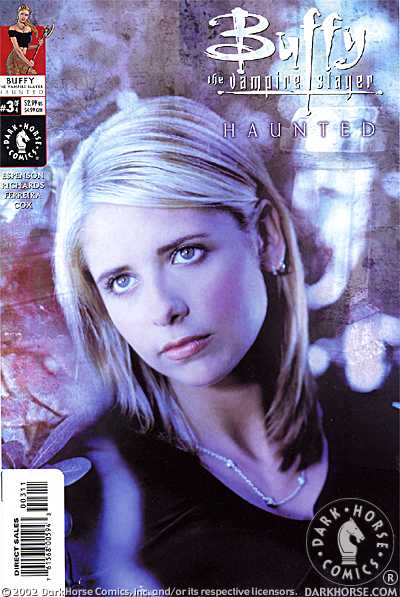 Cover for Buffy the Vampire Slayer: Haunted #3 (of 4) (photo cover) (00-606)