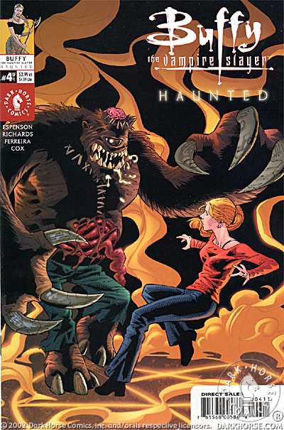 Cover for Buffy the Vampire Slayer: Haunted #4 (of 4) (00-610)