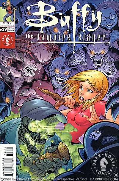 Cover for Buffy the Vampire Slayer #39: Night of a Thousand Vampires (00-626)