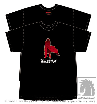 Cover for Hellsing T-shirt: Alucard (XXL) (10-052)