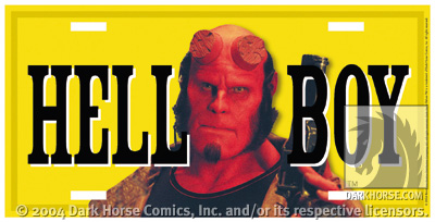 Cover for Dark Horse License Plates: Hellboy (10-117)