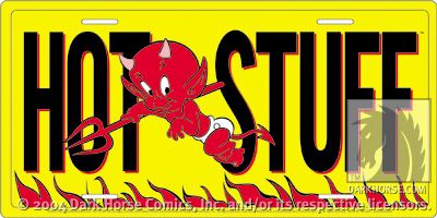 Cover for Dark Horse License Plates: Hot Stuff (10-224)