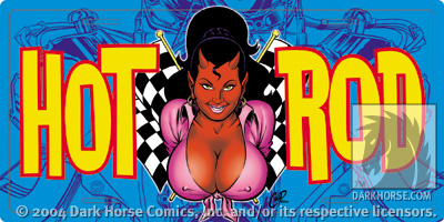 Cover for Dark Horse License Plates: Coop "Hot Rod" (10-307)