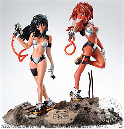 Cover for The Dirty Pair Statue (10-317)