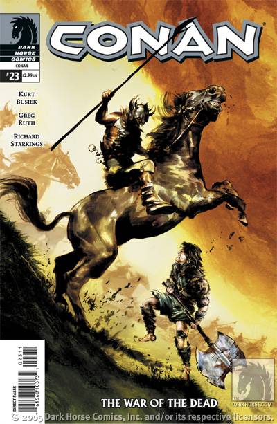 Cover for Conan #23 (10-322)