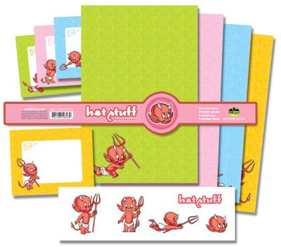 Cover for DHorse Deluxe Stationery Set: Hot Stuff (10-343)