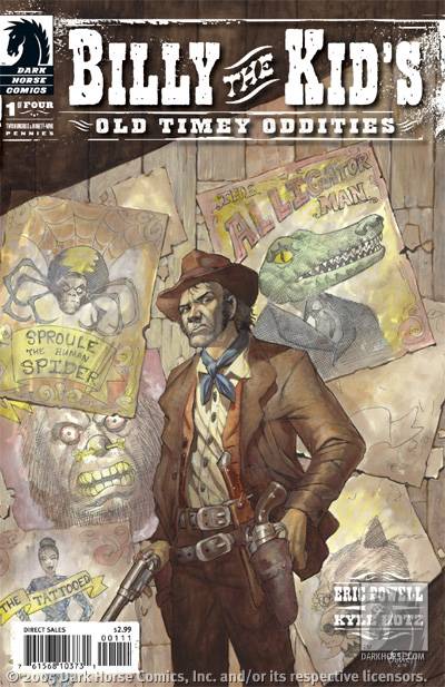 From the creator of The Goon comes Billy The Kid's Old-Timey Oddities