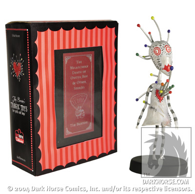 Cover for Tim Burton's Oyster Boy Book and Voodoo Girl Figure Boxed Set (10-377)