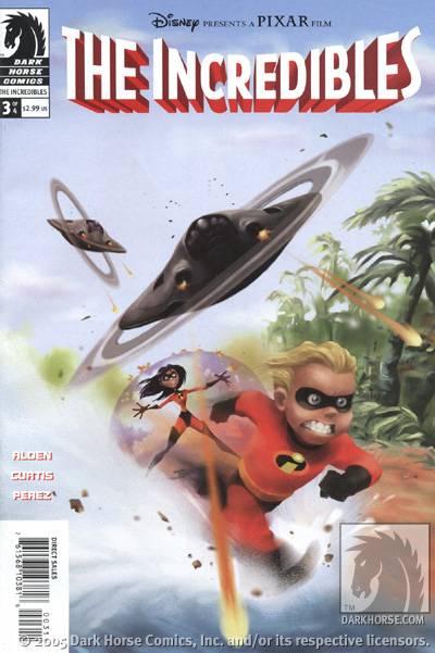 Cover for The Incredibles #3 (of 4) (10-383)