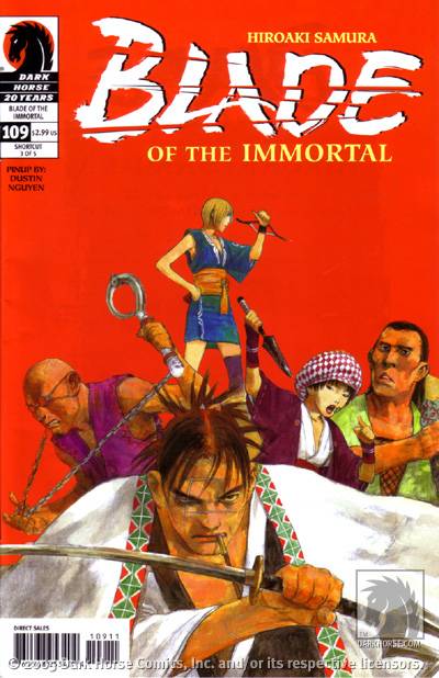 Cover for Blade of the Immortal #109: Shortcut #3 (of 5) (10-404)