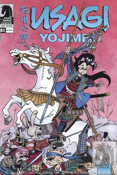 Cover for Usagi Yojimbo #81 (10-408)