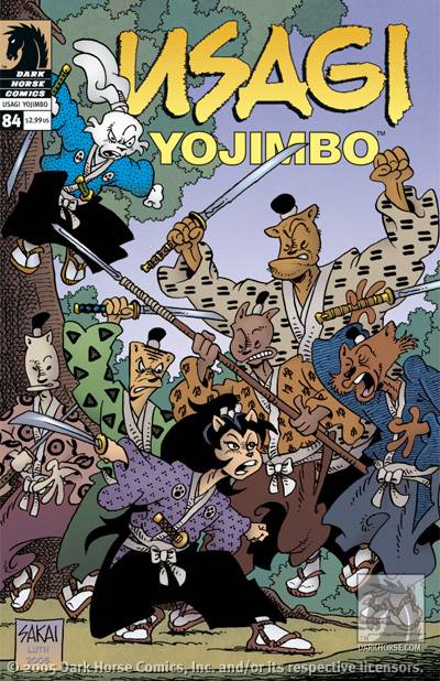 Cover for Usagi Yojimbo #84 (10-411)