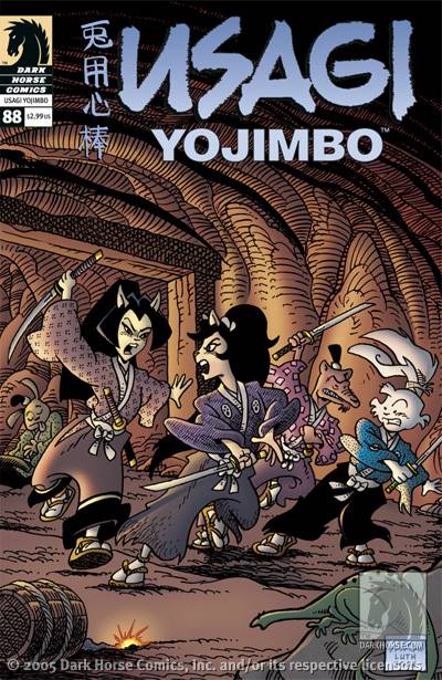 Cover for Usagi Yojimbo #88 (10-415)