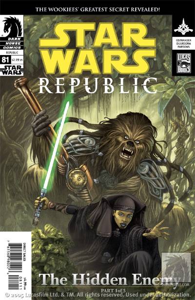Cover for Star Wars: Republic #81 : The Hidden Enemy part 1 (of 3) (10-452)