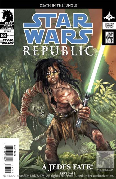 Cover for Star Wars: Republic #83 : The Hidden Enemy part 3 (of 3) (10-455)