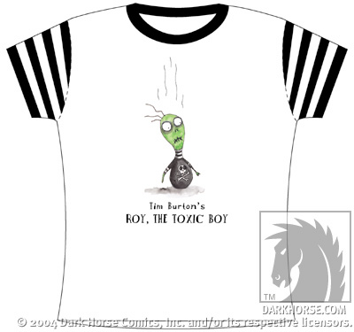 Cover for Tim Burton Tee: Toxic Boy Babydoll (XL) (10-507)