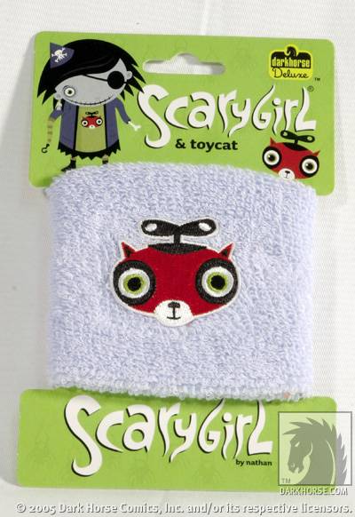 Cover for Scary Girl Wrist Band: Toy Cat (10-512)