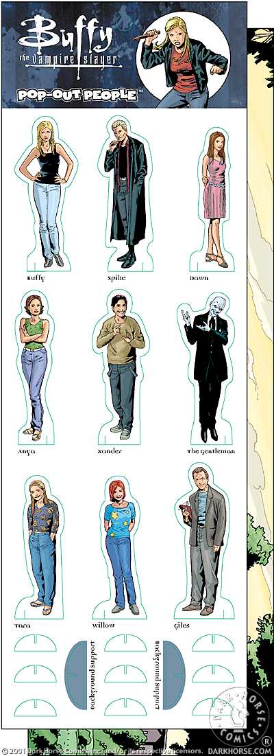 Cover for Pop-Out People: Buffy the Vampire Slayer (10-529)