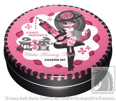Cover for Junko Mizuno Chika Fantasy Night Coaster Set (10-535)