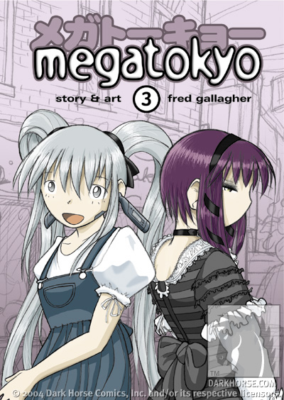 Cover for Megatokyo Volume 3 TPB (10-541)