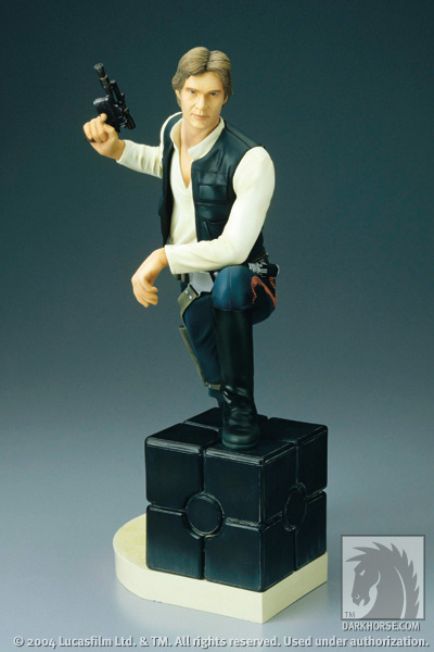 Cover for Kotobukiya Star Wars Han Solo Pre-Painted Soft Vinyl Model Kit (10-567)