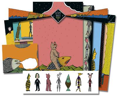 Cover for DHorse Deluxe Stationery Set: Mark Beyer Stationery Set (10-642)