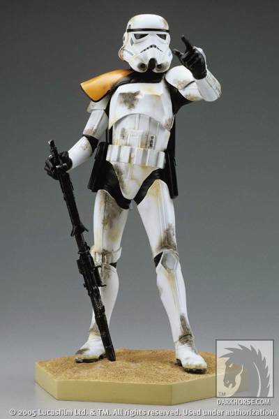 Cover for Kotobukiya Star Wars Sand Trooper Pre-Painted Soft Vinyl Model Kit (10-690)