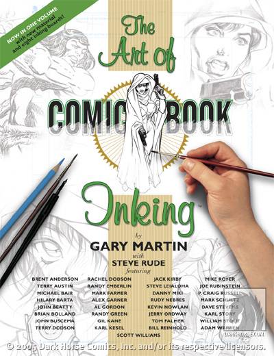 Cover for The Art of Comic Book Inking 2nd Edition TPB (10-709)