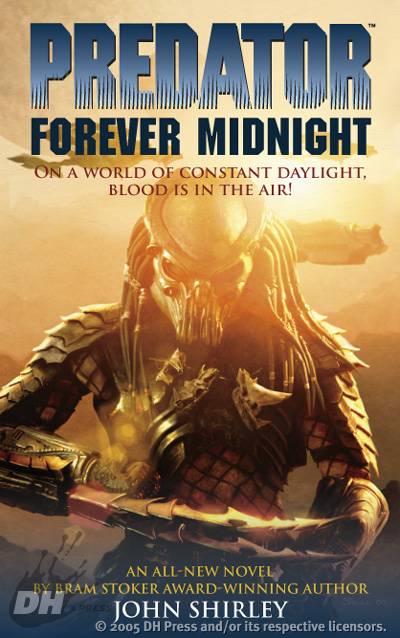 Cover for Predator: Forever Midnight (Novel) (10-772)