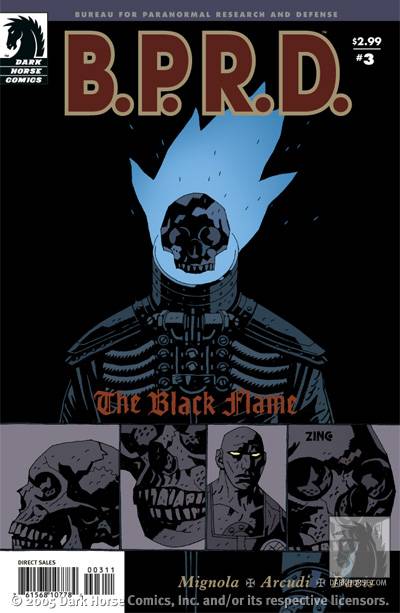 Cover for B.P.R.D.: The Black Flame #3 (of 6) (10-780)