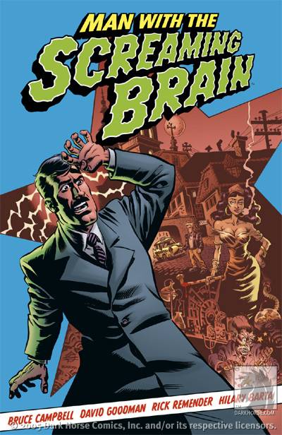 Cover for Man with the Screaming Brain TPB (10-820)