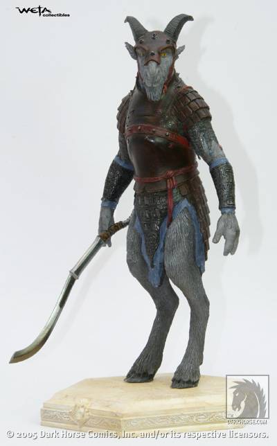 Cover for Weta Narnia Satyr Design Maquette (10-885)