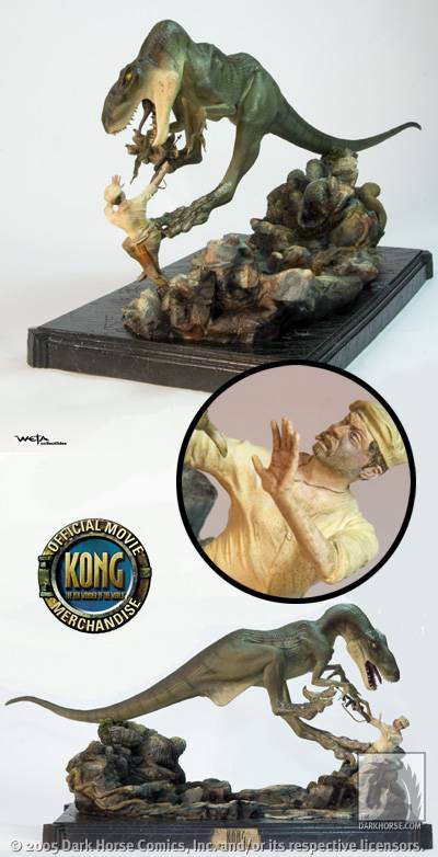 Cover for Weta Kong: Venatosaurus Attack Statue (10-890)