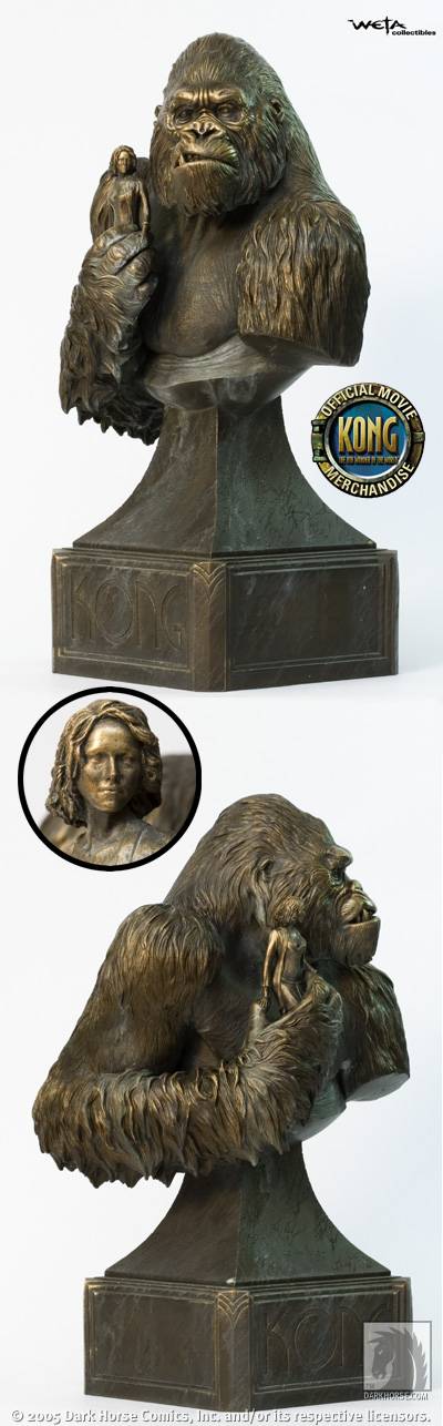 Cover for Weta Kong with Ann Bronze Bust (10-900)