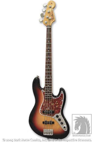 Cover for Fender Jazz Bass Mini Guitar (10-910)