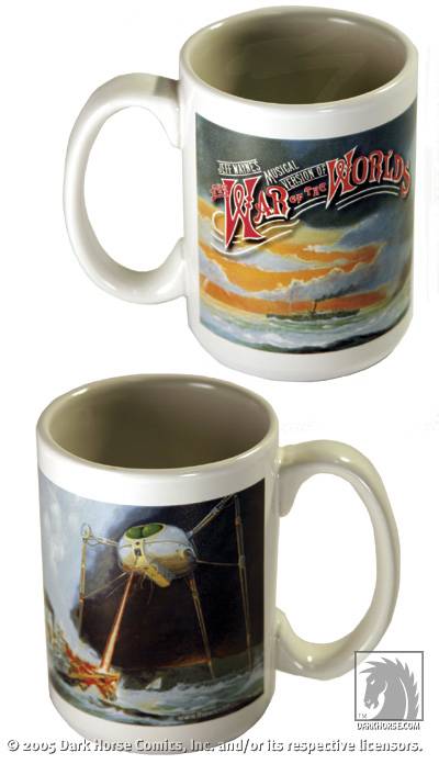 Cover for Jeff Wayne's The War of the Worlds 15 oz. Coffee Mug (10-905)