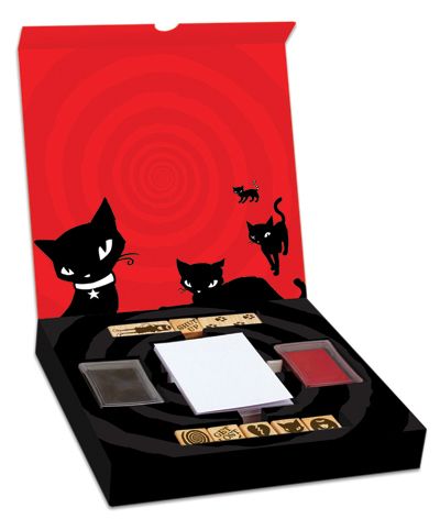 Cover for Emily the Strange Stamps of Disapproval Set (10-985)