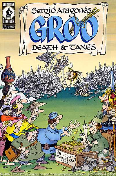 Cover for Sergio Aragones' Groo: Death and Taxes #3 (of 4) (11-010)
