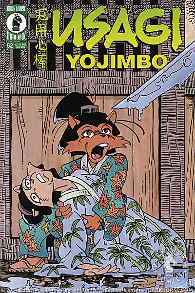 Cover for Usagi Yojimbo #52 (11-256)