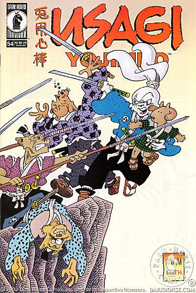 Cover for Usagi Yojimbo #54 (11-266)