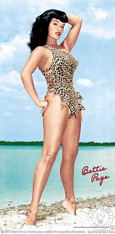 Cover for Bettie Page Beach Towel (11-290)
