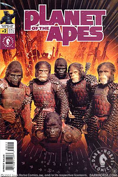 Cover for Planet of the Apes #2 (photo cover) (11-304)