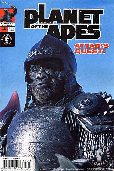 Cover for Planet of the Apes #4 (photo cover) (11-321)
