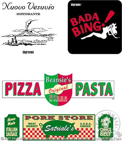 Cover for The Sopranos Coaster Set (11-322)