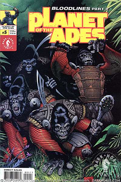 Cover for Planet of the Apes #5 (11-323)