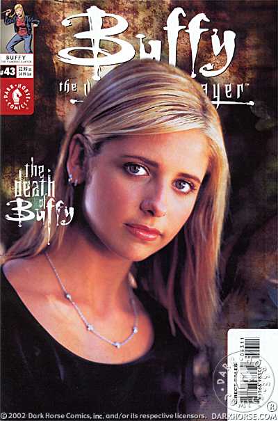 Cover for Buffy the Vampire Slayer #43 (photo cover): Death of Buffy (Part 1 of 3) (11-328)