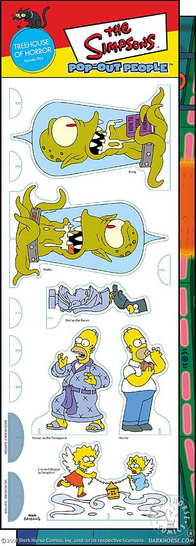Cover for Pop-Out People: The Simpsons #4 (11-330)